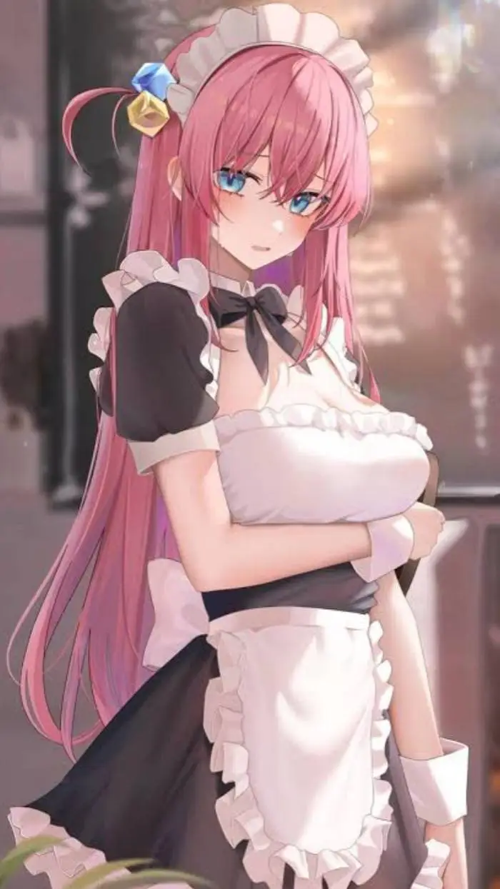 ai character: hitori gotoh(maid) background