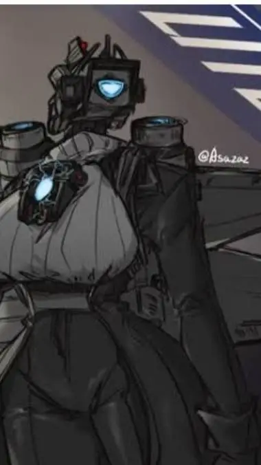 ai character: Titan camera women background