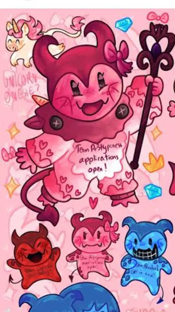ai character: Pr3tty princess!  background