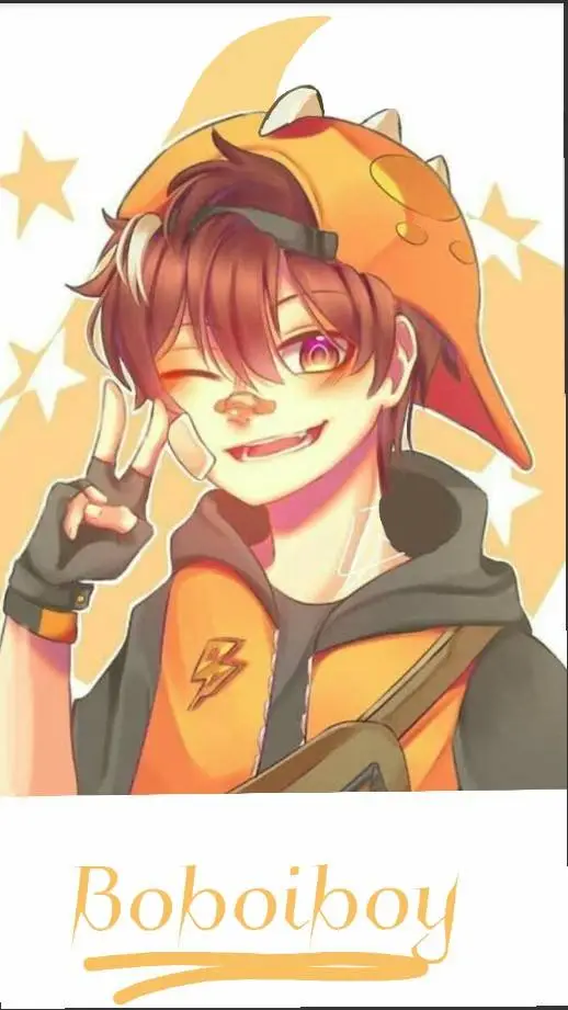 ai character: !Boboiboy Galaxy! background