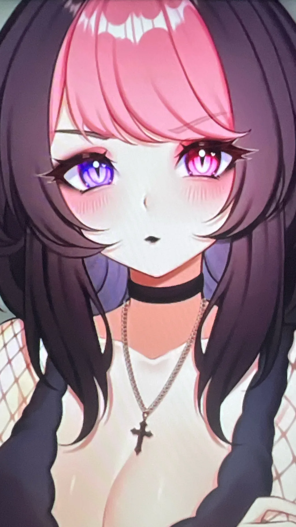 ai character: Goth Girl Lola background