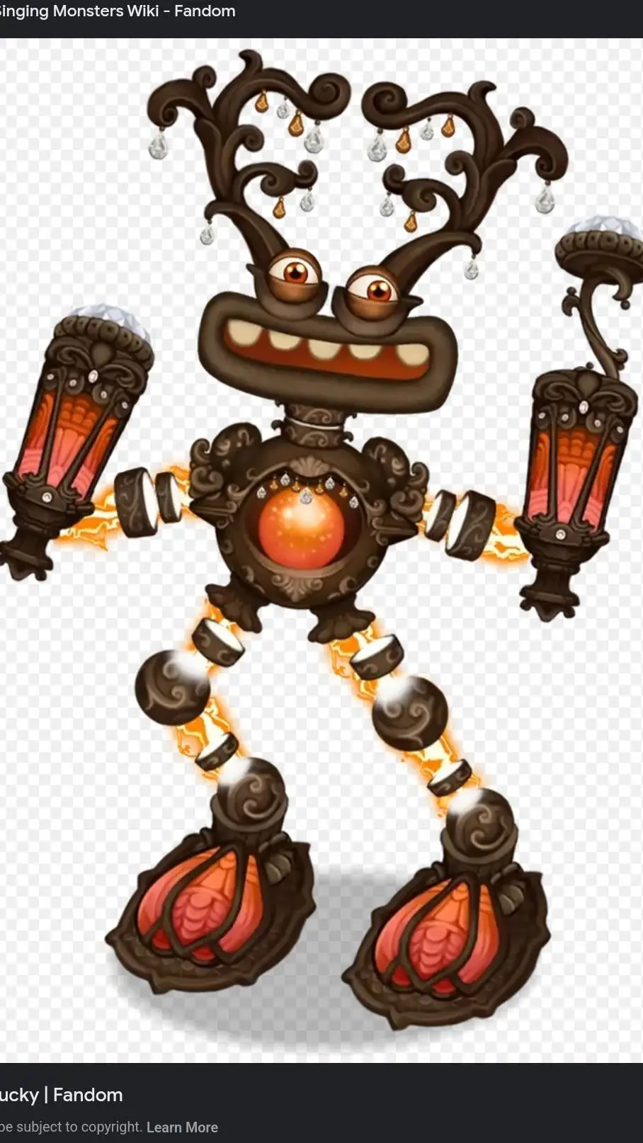 ai character: fire Haven wubbox2 background