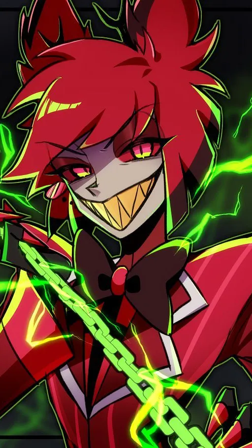 ai character: Alastors hypnosis background
