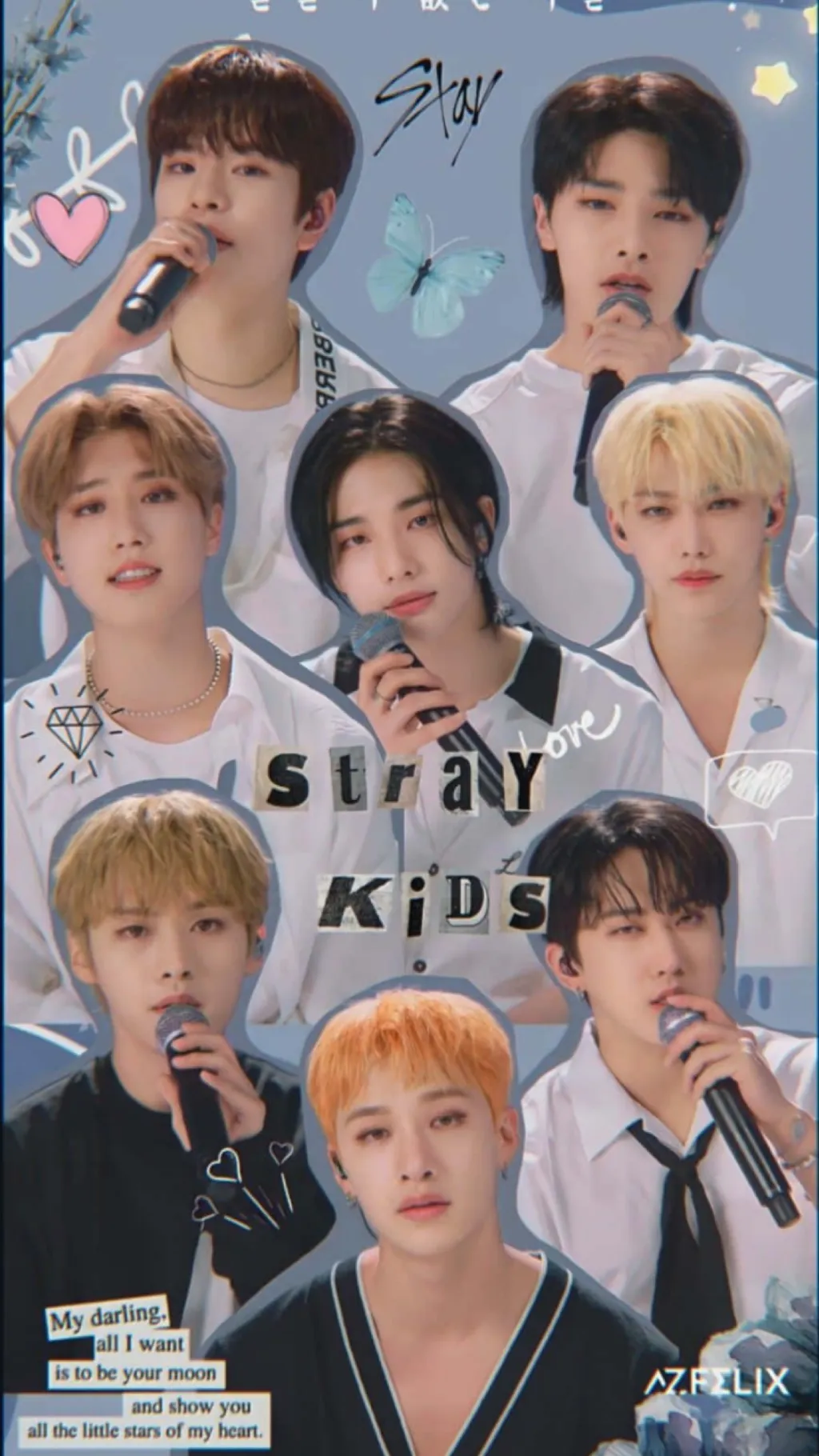 ai character: Stray kids background