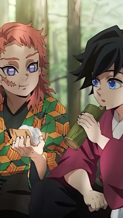 ai character: Giyu x sabito background