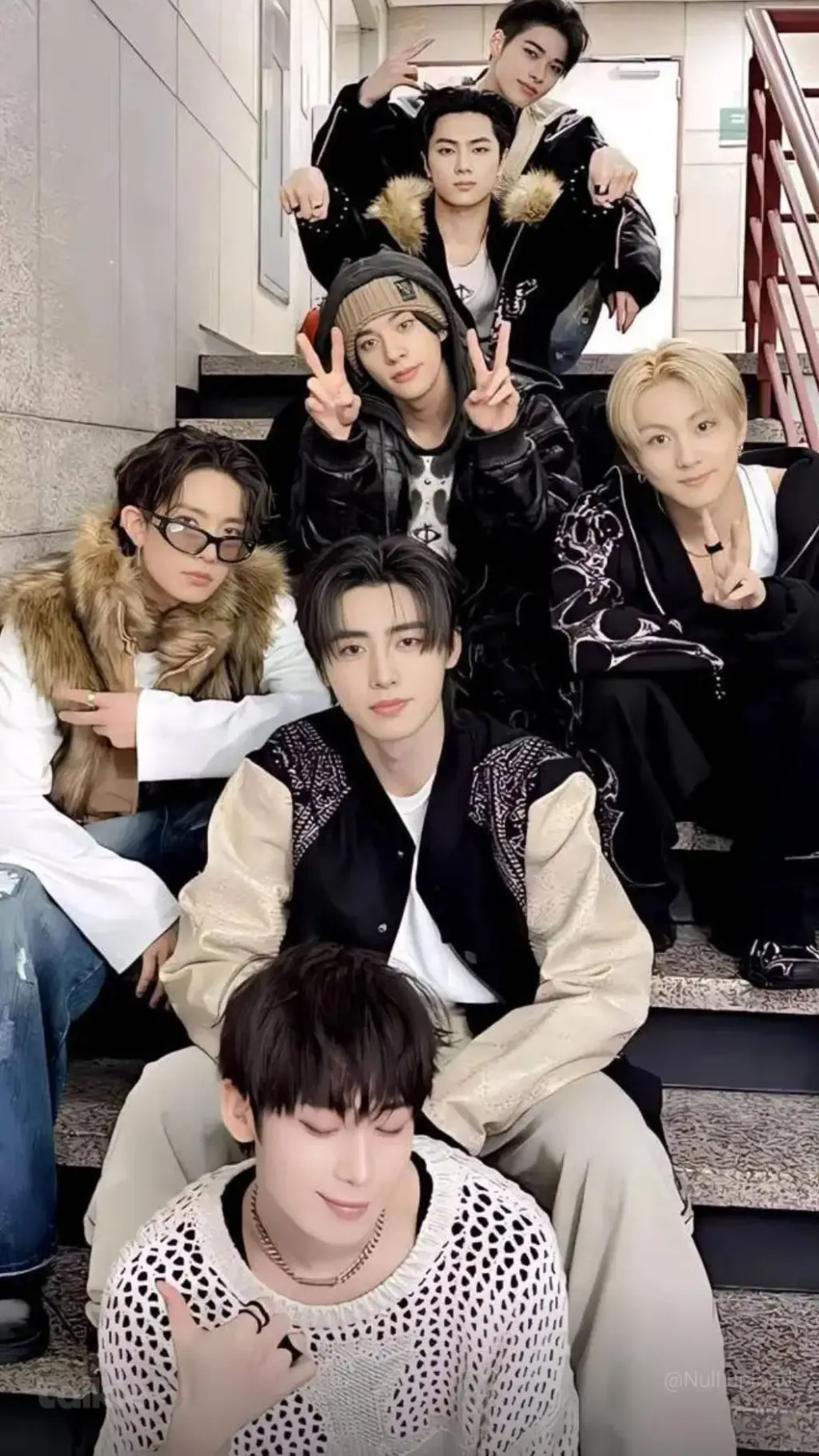 ai character: 🖤✨️🎃ENHYPEN🎃✨️🖤 background