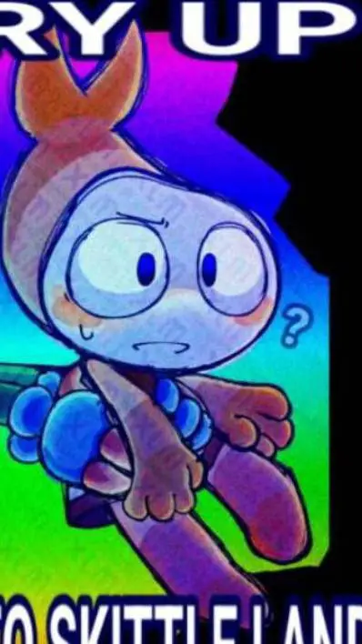 ai character: {shrimpo} background
