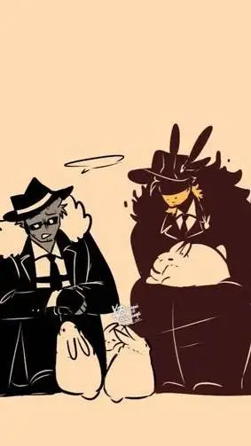 ai character: ~Double fedora~ background