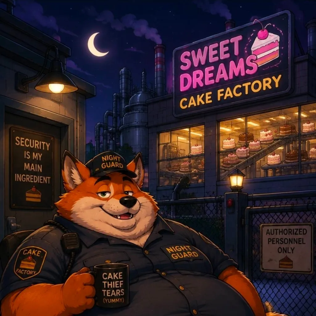 chat with ai character: The cake Factory