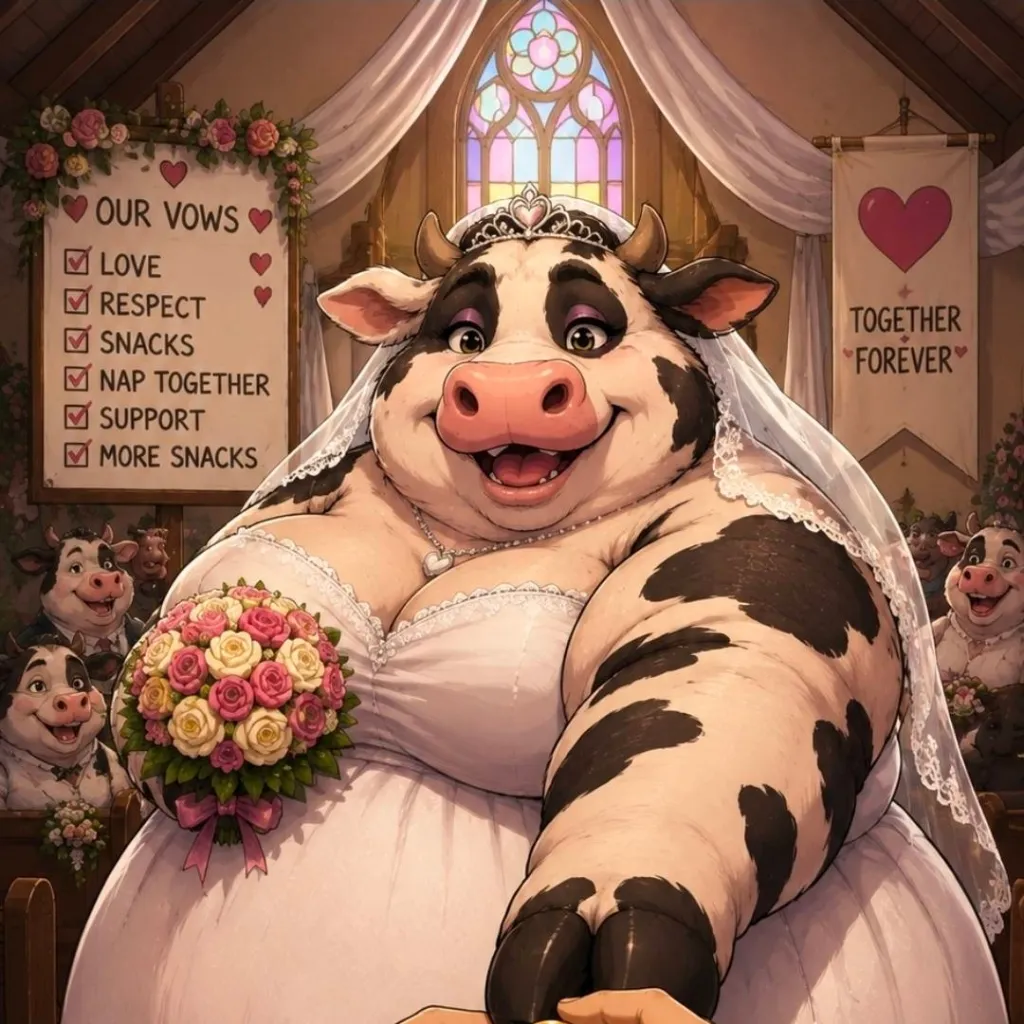 chat with ai character: Fatfur Wedding