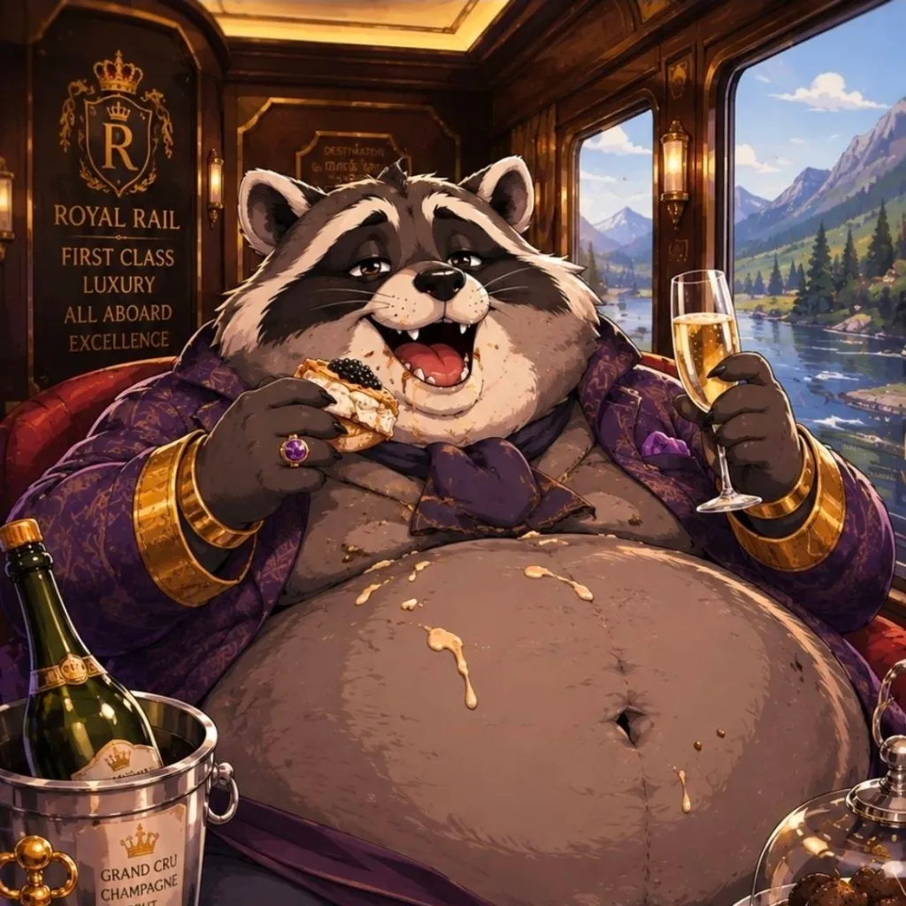 chat with ai character: Fatfur Train