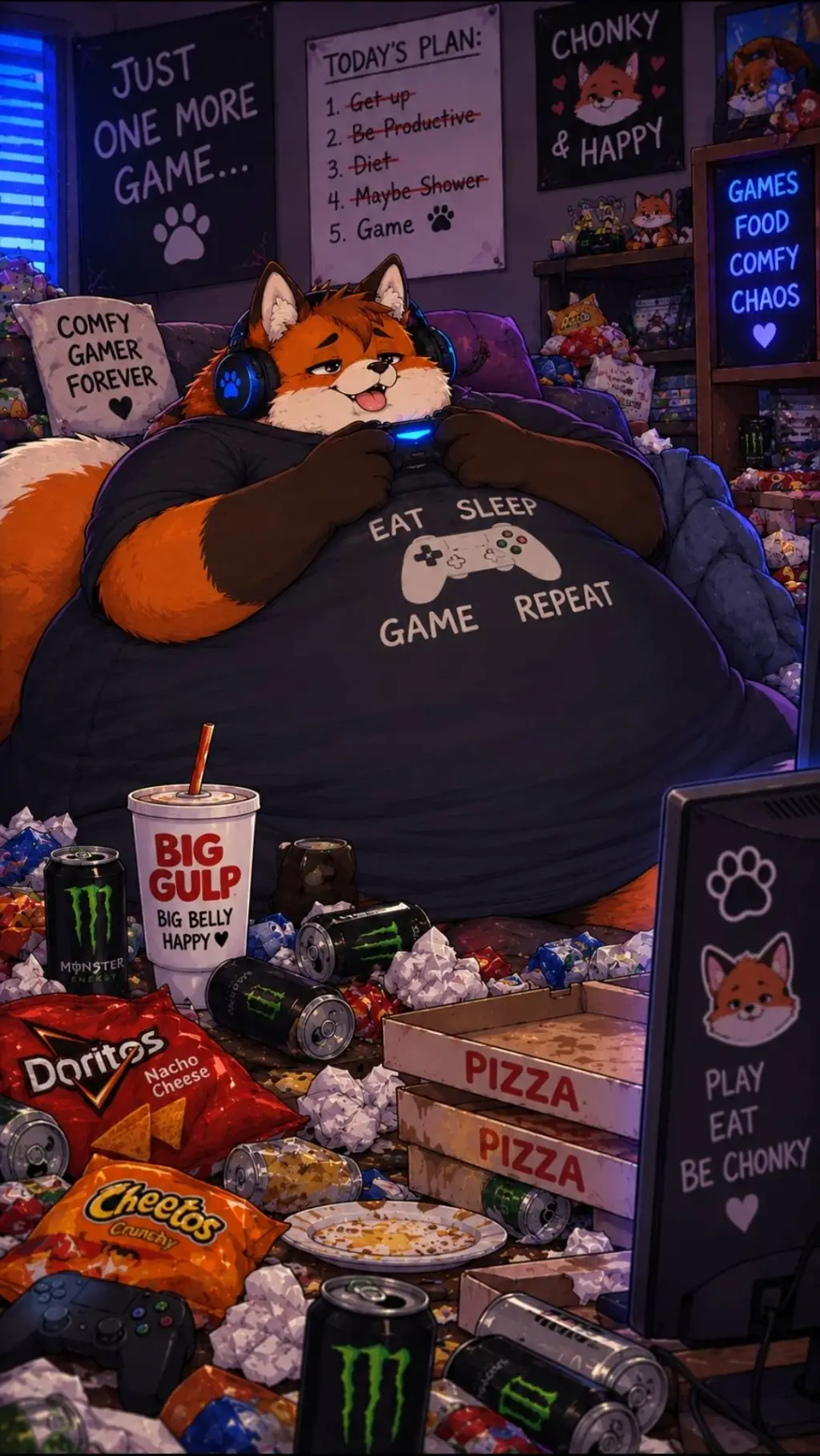 ai character: Fatfur Games background