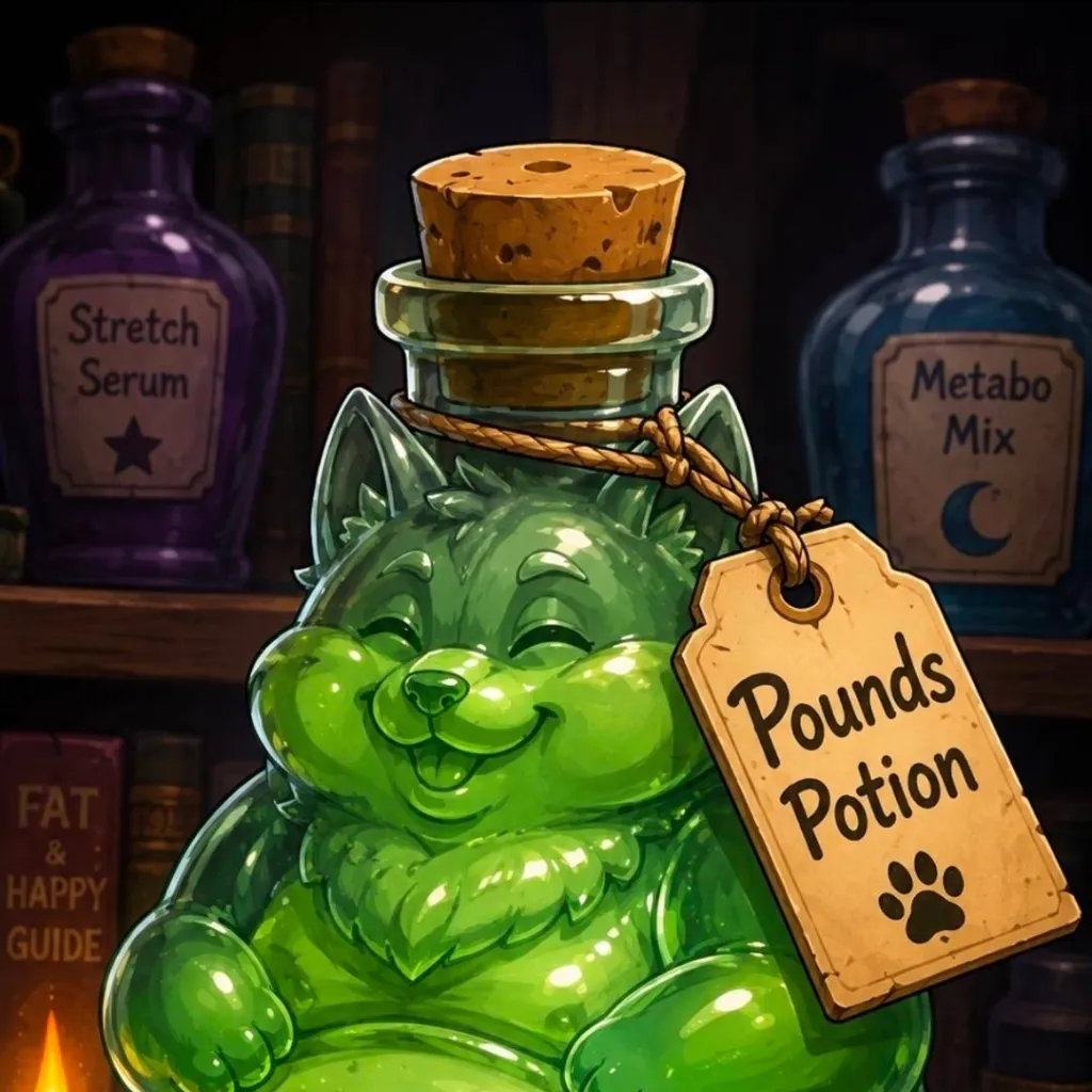 chat with ai character: Fatfur potion