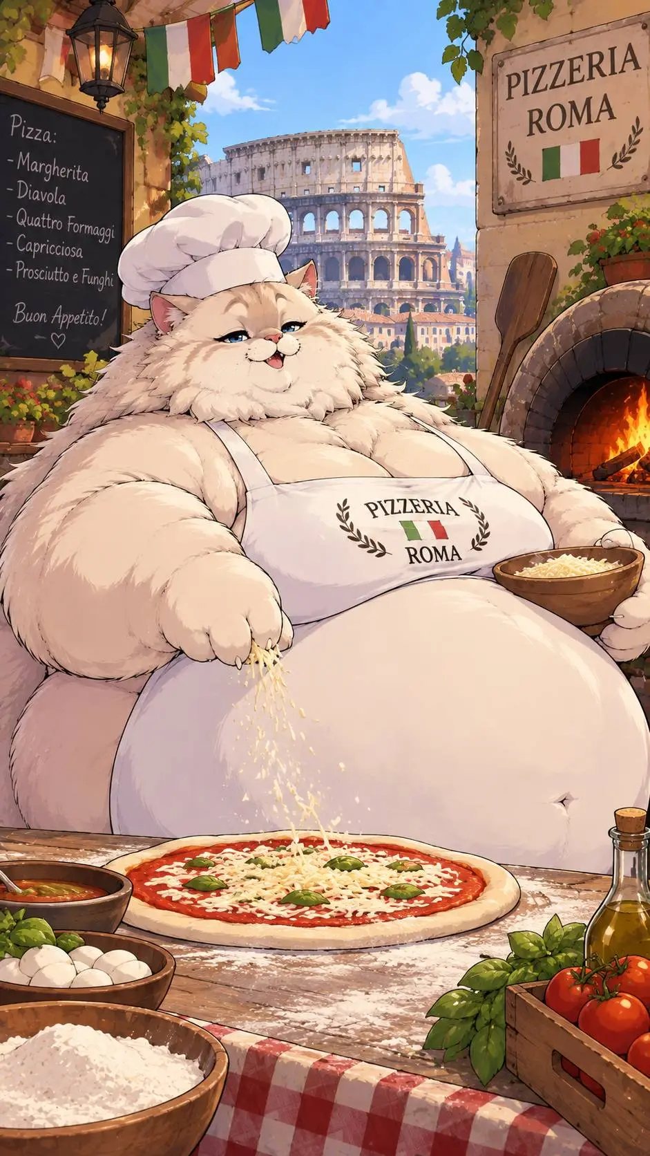ai character: Massimo Serra background