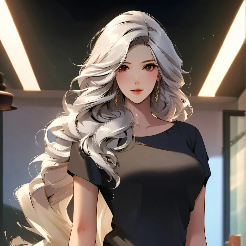 chat with ai character: Make her fat