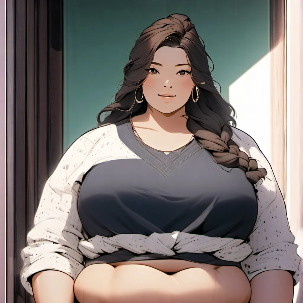 chat with ai character: Fat girl