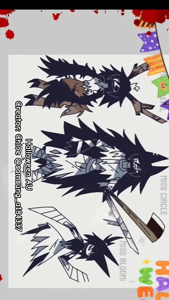 ai character: halloween fpe background