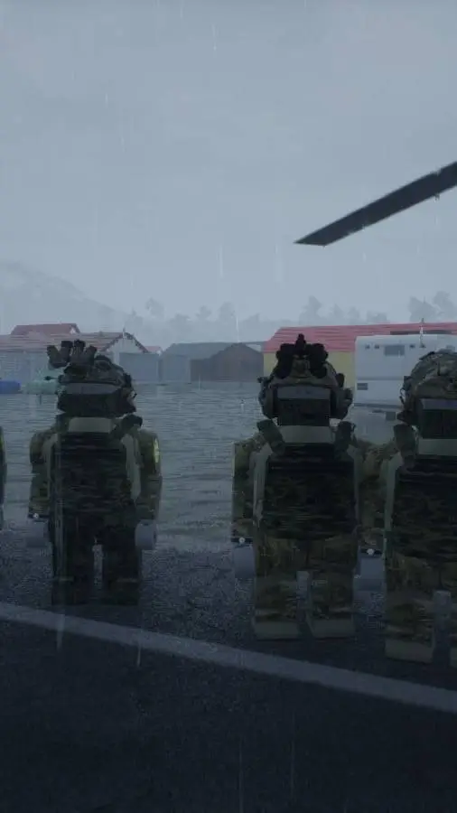 ai character: Operation brick  background