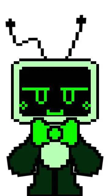 ai character: YOU IN DANDY'S WO- background