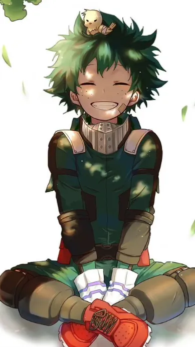 ai character: Deku little fam background