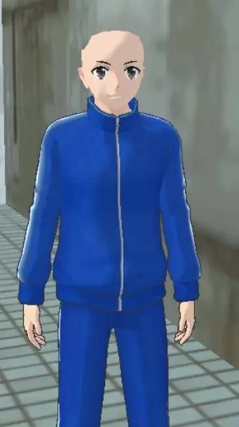 ai character: bald bitch background