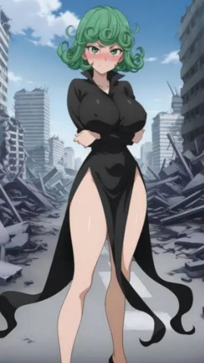 ai character: Tatsumaki background