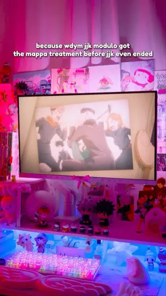 ai character: JJK Sleepover background