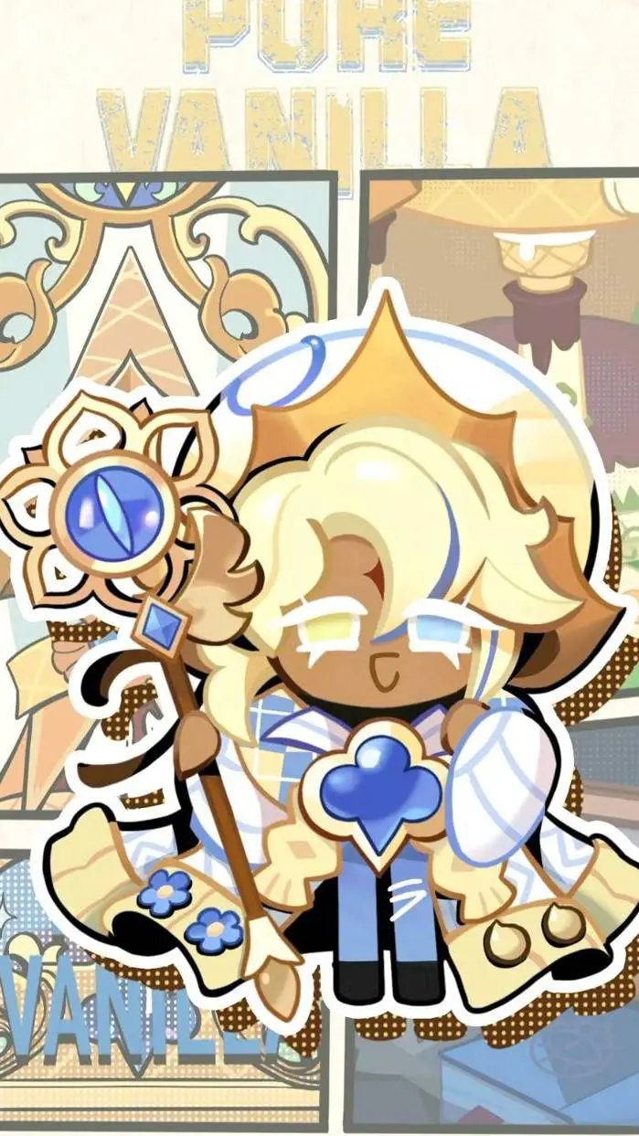 ai character: •Pure Vanilla• CRK background