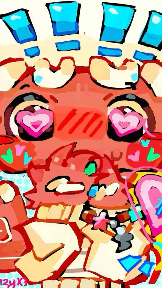 ai character: 🍰🍪Cosmo🍪🍰 background