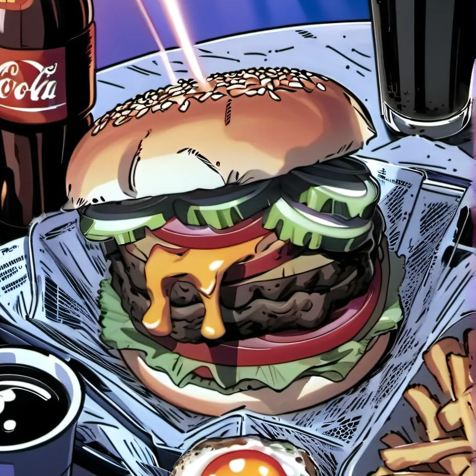 chat with ai character: random ahh burger