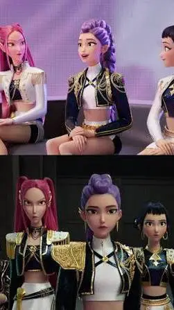 ai character: HUNTR!X background