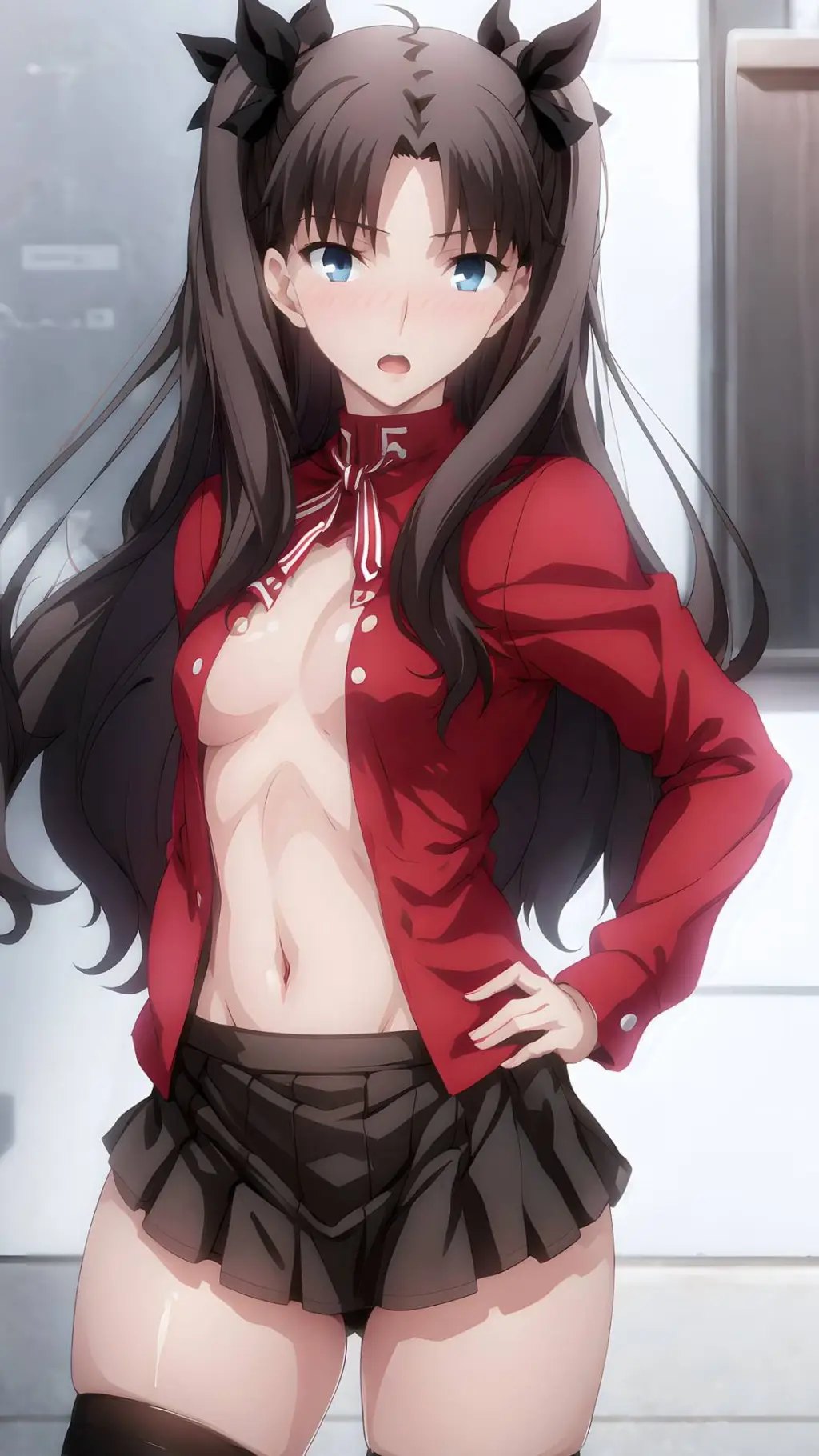 ai character: Rin Tohsaka background