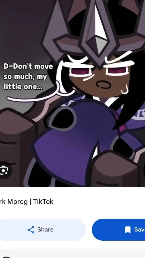 ai character: mpreg dark cacao  background