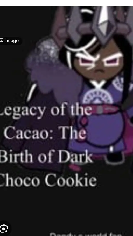 ai character: mpreg dark cacao  background