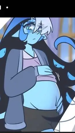 ai character: mpreg shadow milk  background