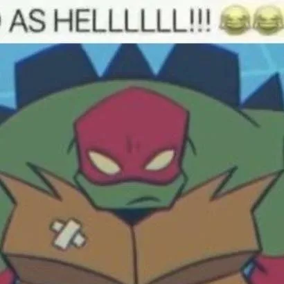chat with ai character: Raph goes rabid..