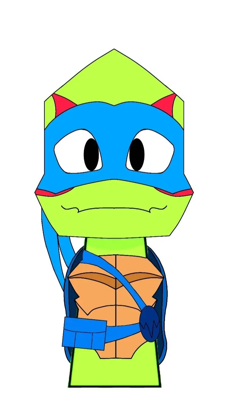 ai character: Leo 💙 background