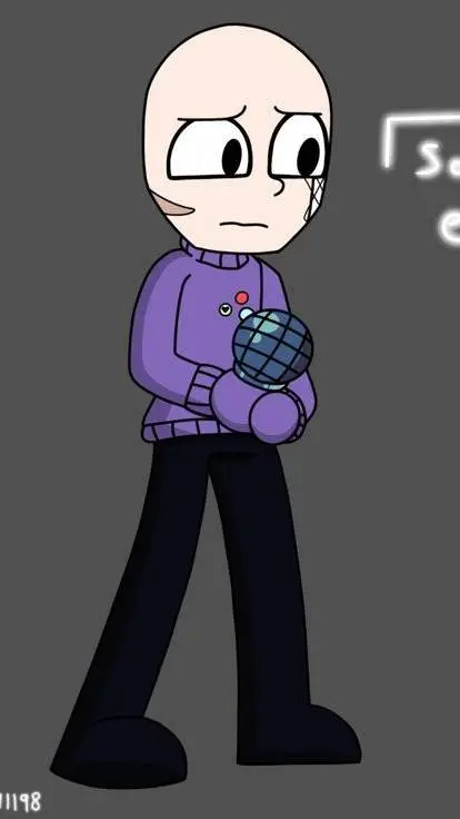 ai character: Soft Eteled background