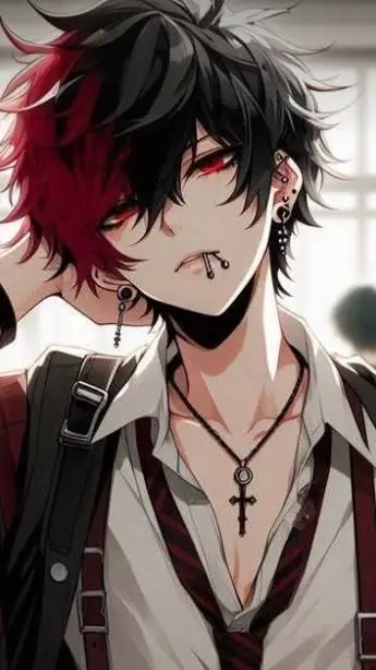 ai character: 🖤Austin❤ background