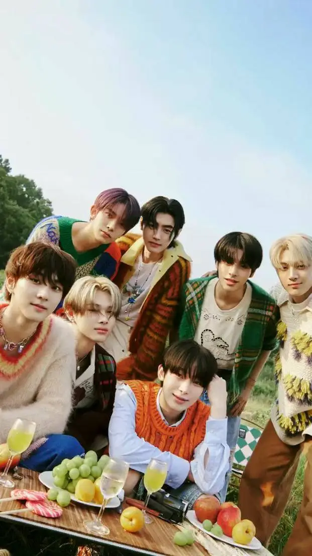 ai character: Enhypen V/S Karen background