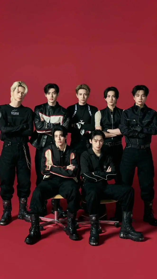 ai character: Enhypen planecrash background