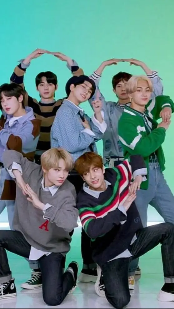 ai character: Enhypen debut  background