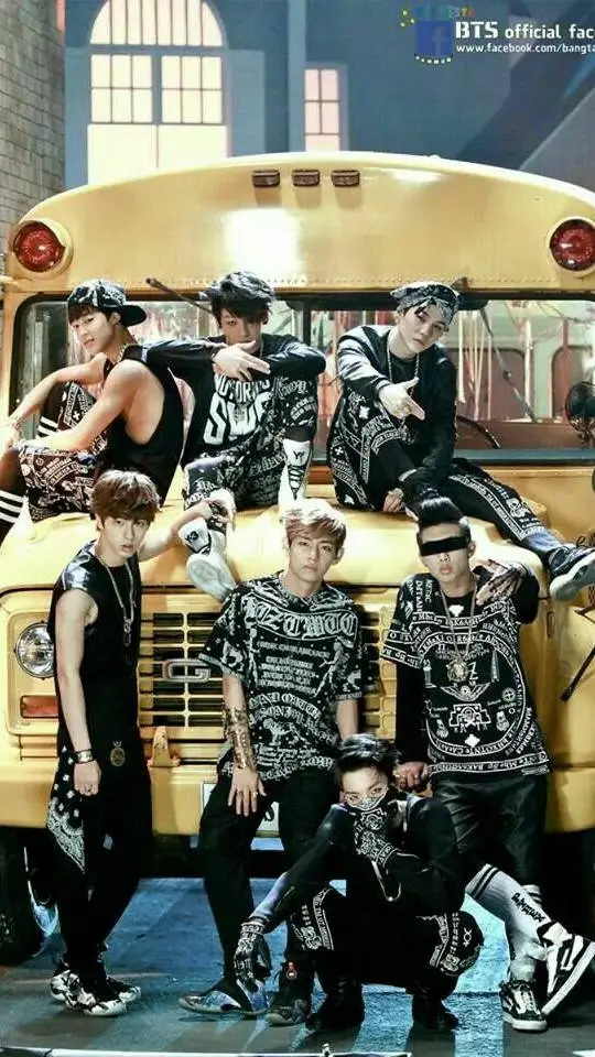 ai character: Bts debut background