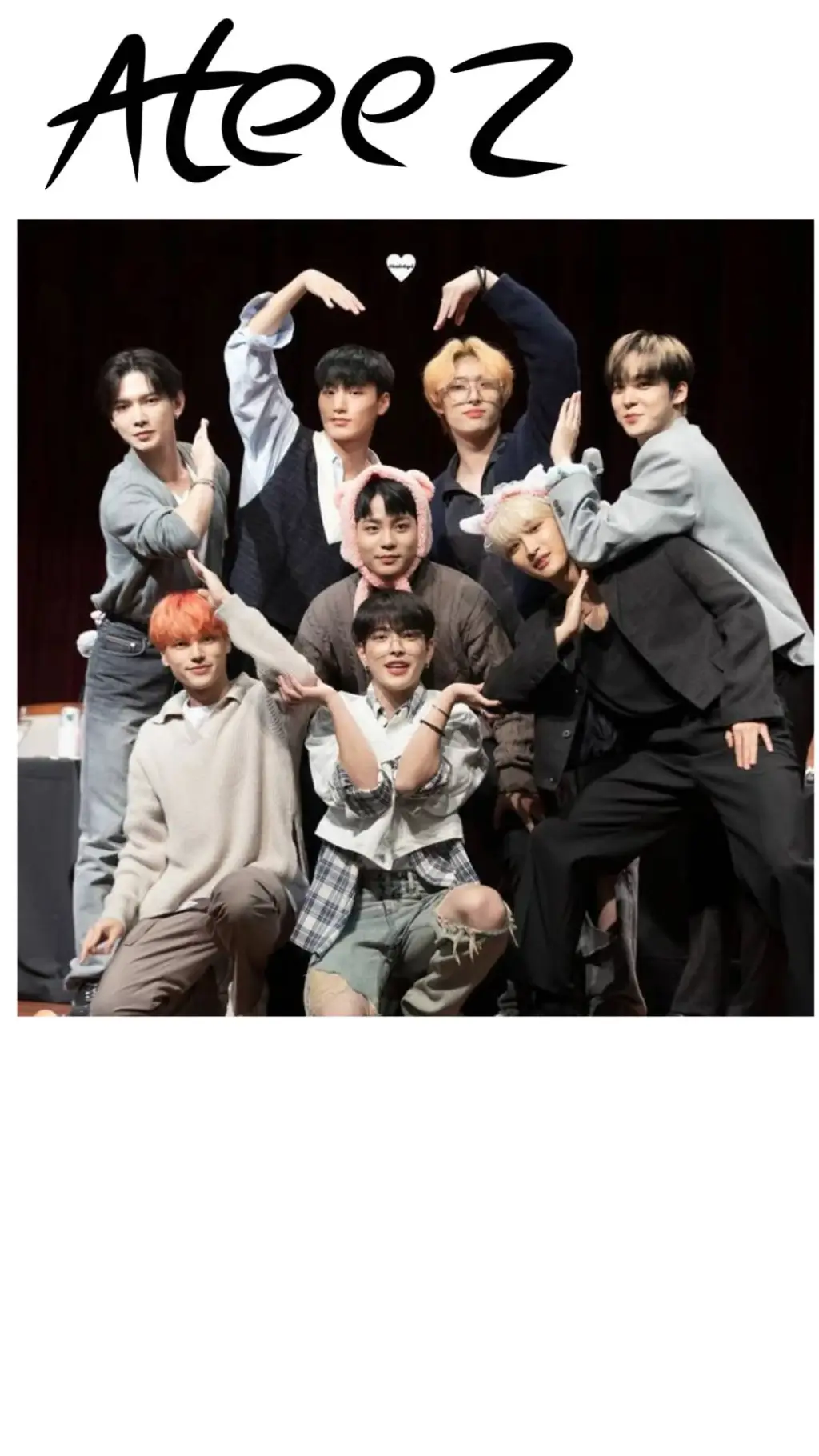 ai character: Ateez background