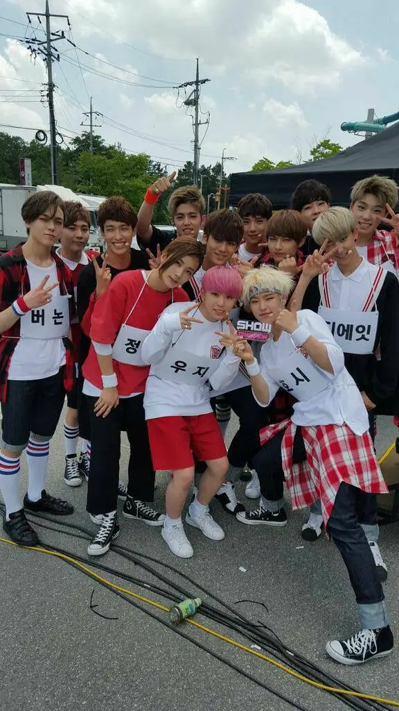 ai character: Seventeen trainee background