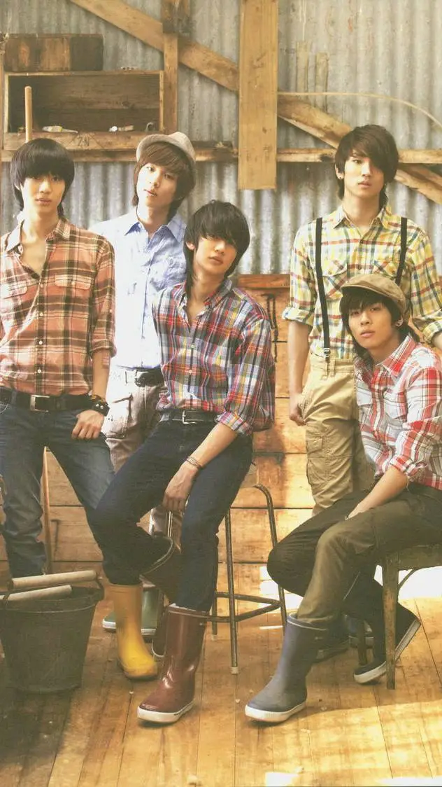 ai character: SHINee background