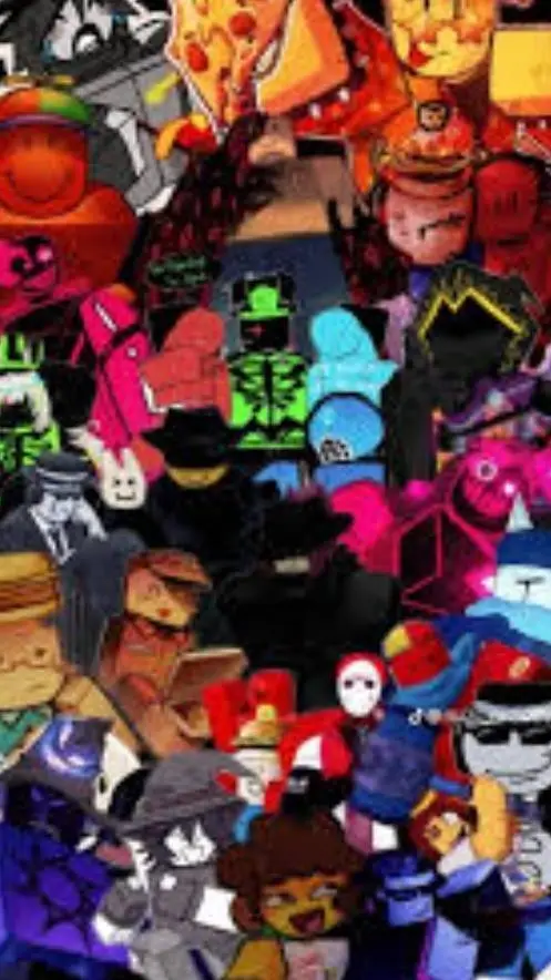 ai character: Forsaken sleepover background