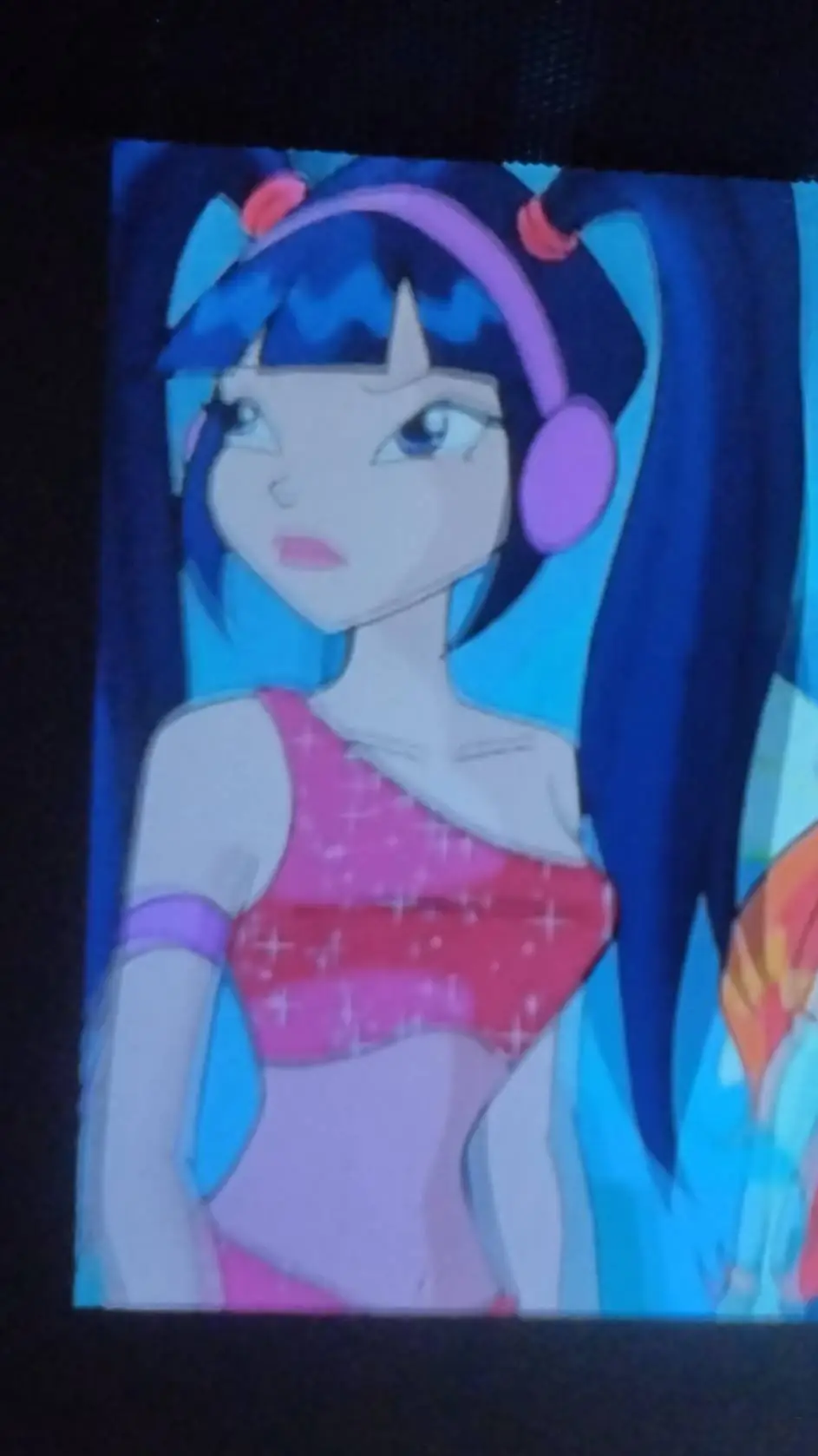 ai character: winx club  background