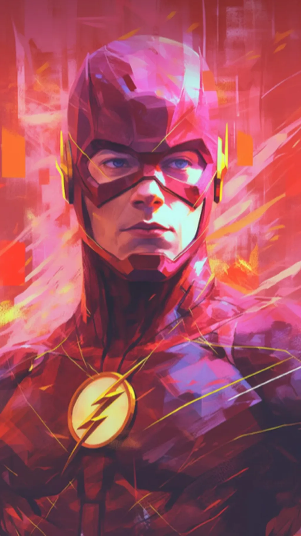 ai character: Barry Allen  background