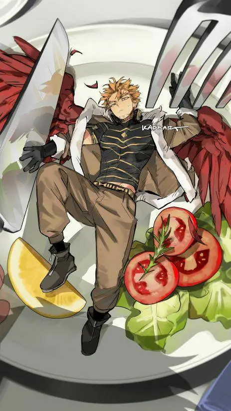 ai character: Hawks (prank) background